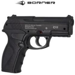 Pistolet Borner C11 CO2 4.5mm 3 joules