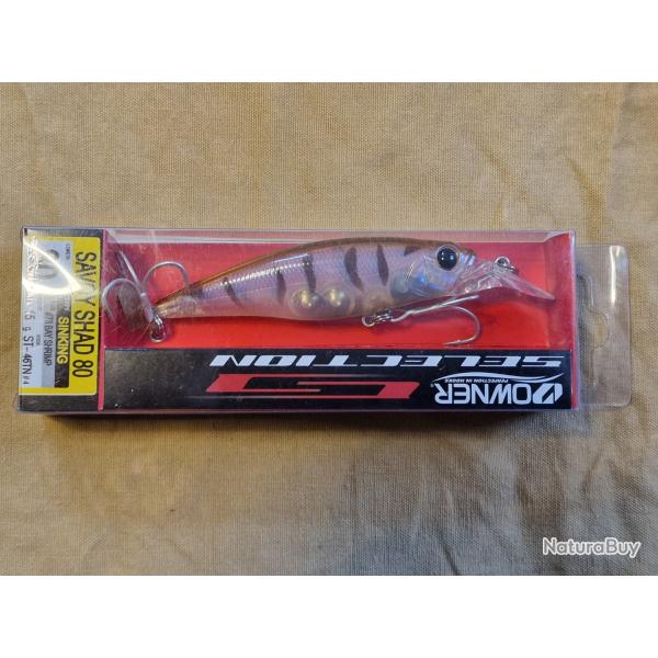 Leurre Owner Savoy Shad 80mm 15g coloris Bay Shrimp - HILMAR SUPER DESTOCK !!!