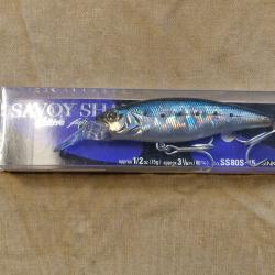 Leurre Owner Savoy Shad 80mm 15g coloris Blue Back - HILMAR SUPER DESTOCK !!!