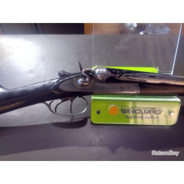 Fusil a chien percussion centrale Villefranche calibre 16/65