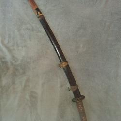 Koshirae Sabre militaire marine  imp&eacute;riale japonaise kai  gunto  WW2