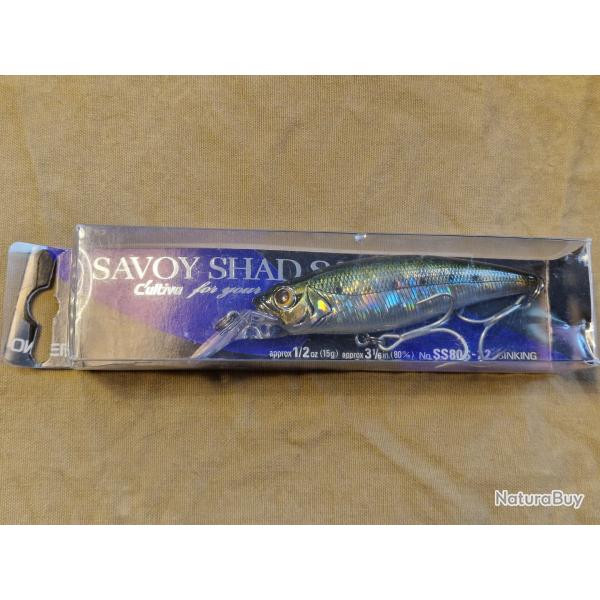 Leurre Owner Savoy Shad 80mm 15g coloris Green Back - HILMAR SUPER DESTOCK !!!