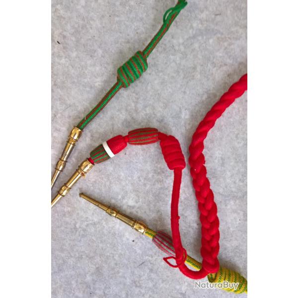 Fourrag�re triple. L�gion d'honneur, m�daille militaire et croix de guerre