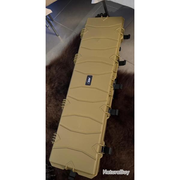 MALLETTE RIGIDE PVC ASG 136CM TAN