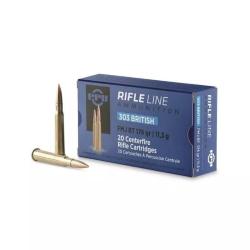 Cartouches PPU Calibre 303 BRITISH FMJBT 174grs - Boite de 20 unit&eacute;s