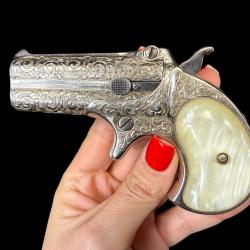 DERRINGER OVER AND UNDER REMINGTON DE LUXE cal. 41RF