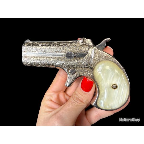 DERRINGER OVER AND UNDER REMINGTON DE LUXE cal. 41RF