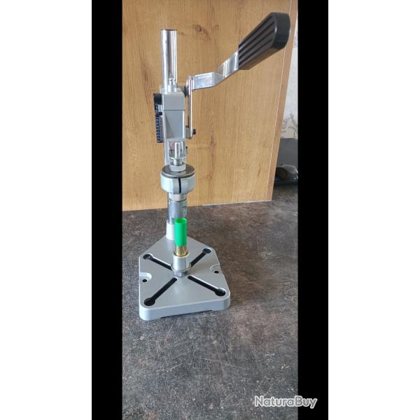 sertissage etoile tournant 6 plis +Bobine concentrique sur support pour Cal.12.