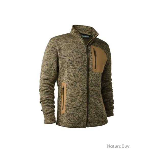 DEERHUNTER Veste tricot�e Sarek XL Butternut melange