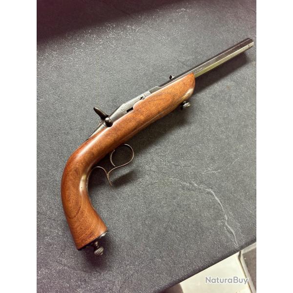 PISTOLET FLOBERT 9mm WARNANT TYPE. CAT D ETAT TRES BIEN.