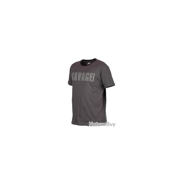 SIMPLY SAVAGE TEE LIGHT GREY XL CC