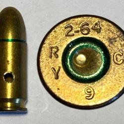 9 mm Parabellum neutralis&eacute;e