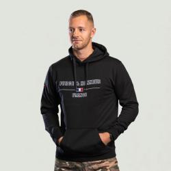 Sweat-shirt Noir brod&eacute; Force & Honneur France