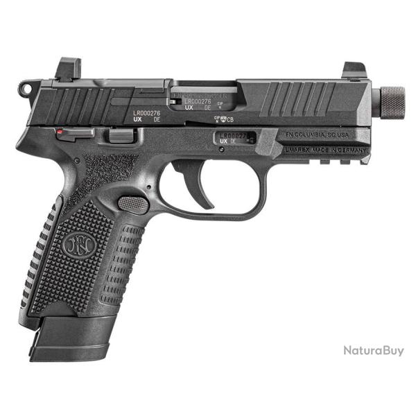 PISTOLET FN HERSTAL 502 TACTICAL BLACK CAL.22LR FILET� - CATEGORIE B