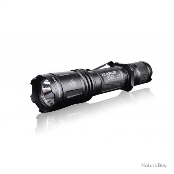 LAMPE TACTIQUE RECHARGEABLE XT11 LED - KLARUS - 1060 LUMENS