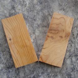 PLAQUETTES EN IF_01 (10x51x120) POUR PLAQUETTES DE CROSSE MANCHES DE COUTEAUX OU AUTRE