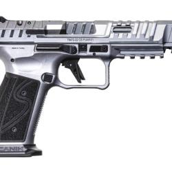 CANIK - Pistolet SFX RIVAL-S Chrome - 9X19 - DESTOCKAGE