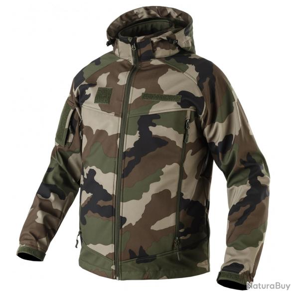 Op� Tactique !! Veste Softshell Storm Field 2.0 T.O.E Camouflage Fran�ais Taille XL