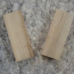 PLAQUETTES EN NOYER_02 (11x47x120) POUR PLAQUETTES DE CROSSE MANCHES DE COUTEAUX OU AUTRE