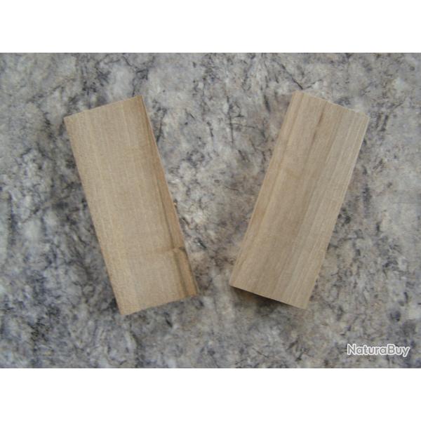 PLAQUETTES EN NOYER_02 (11x47x120) POUR PLAQUETTES DE CROSSE MANCHES DE COUTEAUX OU AUTRE