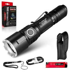 LAMPE TACTIQUE RECHARGEABLE XT11GT LED - KLARUS - 2000 LUMENS