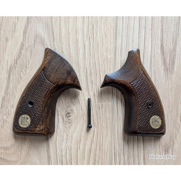 Plaquettes de crosse pour Manurhin Mr88 ou Police F1