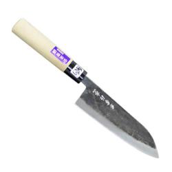 Couteau japonais Santoku Kanetsune s&eacute;rie Mukashi-Nagarano