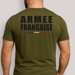T-shirt Arm&eacute;e Fran&ccedil;aise KAKI