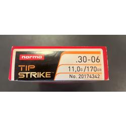 Balles NORMA TIP STRIKE 30-06 11g 170gr boite de 20