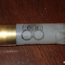 Douille Beck en plastique transparent - 36BJ - calibre 12 - chambr&eacute; en 70mm