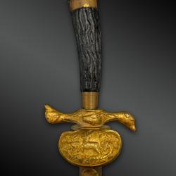 DAGUE de v&egrave;nerie pour enfant - Europe - XVIII&egrave;me si&egrave;cle