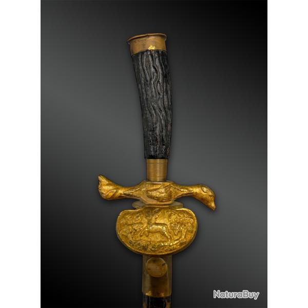 DAGUE de v�nerie pour enfant - Europe - XVIII�me si�cle