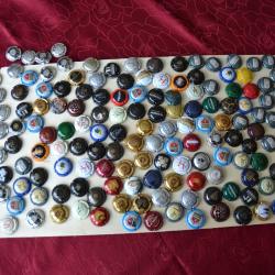 Lot capsules de champagne + de 125 pi&egrave;ces