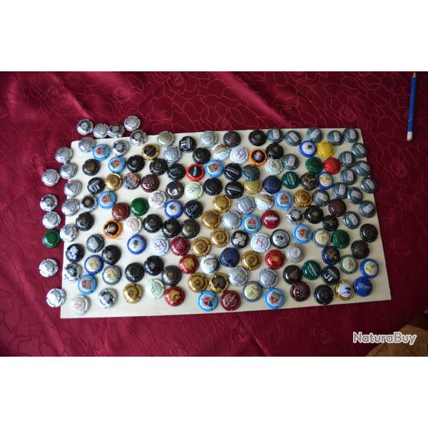 Lot capsules de champagne + de 125 pi�ces