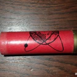 Douille MGM en carton rouge - calibre 16 - chambr&eacute; en 65mm