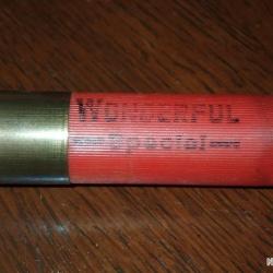 Douille Wonderful en plastique rouge - calibre 12 - chambre de 70 mm