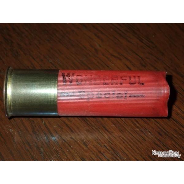 Douille Wonderful en plastique rouge - calibre 12 - chambre de 70 mm