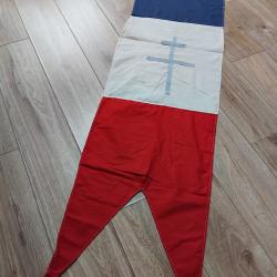 Drapeau oriflamme tricolore