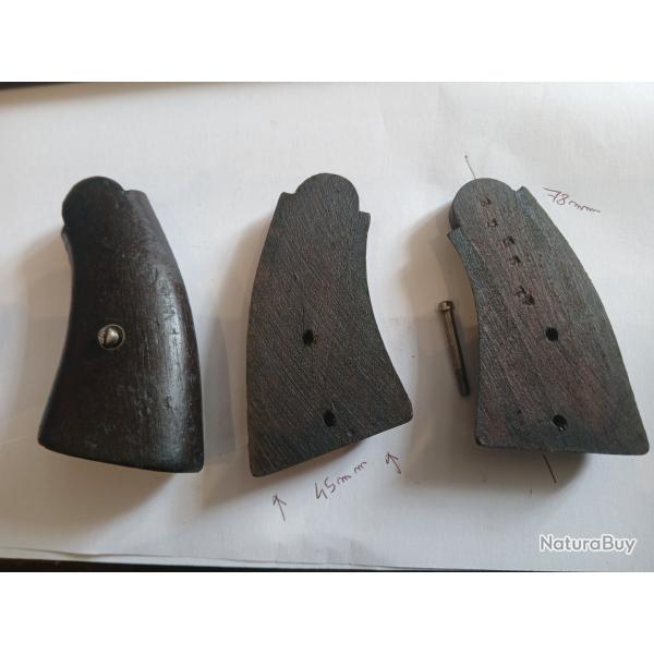 Plaquette noyer pour revolver espagnol type 1892