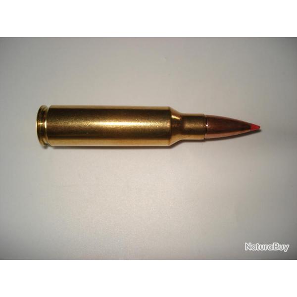 une cartouche de 300 ruger compact magnum pour collection de marque hornady ogive GMX