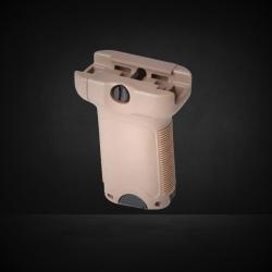 Poign&eacute;e tactique FMA TD pour rail RIS avec capuchon - Beige