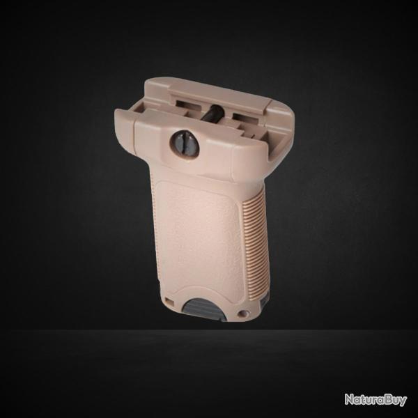 Poign�e tactique FMA TD pour rail RIS avec capuchon - Beige