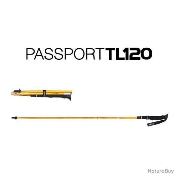 B�tons de Marche Helinox Passeport TL120ADJ Jaune