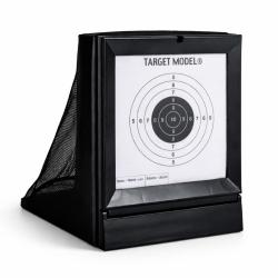 Cible Airsoft avec Filet de R&eacute;cup&eacute;ration de Billes - Porte-Cible 18,5 x 25 cm pour Entra&icirc;nement de T