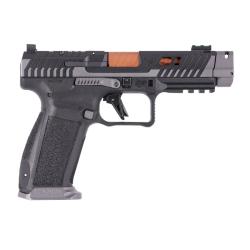 CANIK - Pistolet TTI COMBAT SMOKE - 9x19 - DESTOCKAGE
