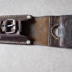 1945 Porte fourreau PF pour ba&iuml;onnette suisse Schmidt Rubin 96/11, K11 ou k31