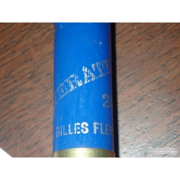 Douille flers - G�n�ration 24 en plastique bleu - calibre 12 - chambr� en 70mm