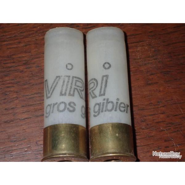 Douille Viri gros gibier en plastique transparent - calibre 12 - chambr� en 67mm