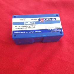 100  OGIVES  LAPUA   6,5   139gr     livraison gratuite