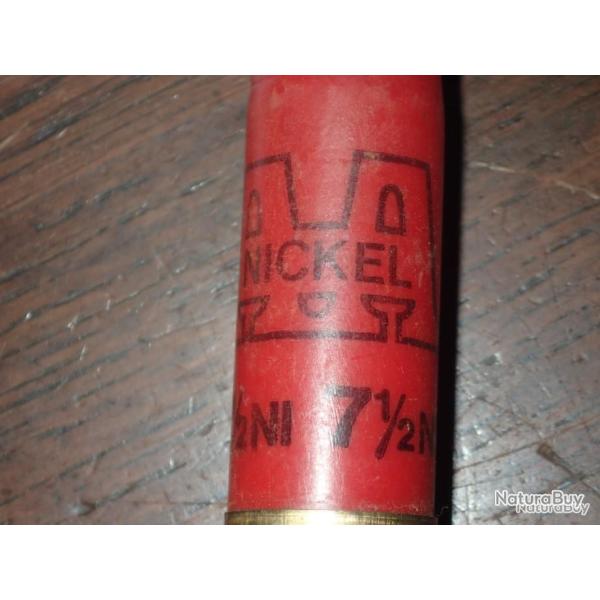 Douille Winchester en plastique rouge - calibre 12 - Super speed xtra N�7,5ni - chambre de 70 mm